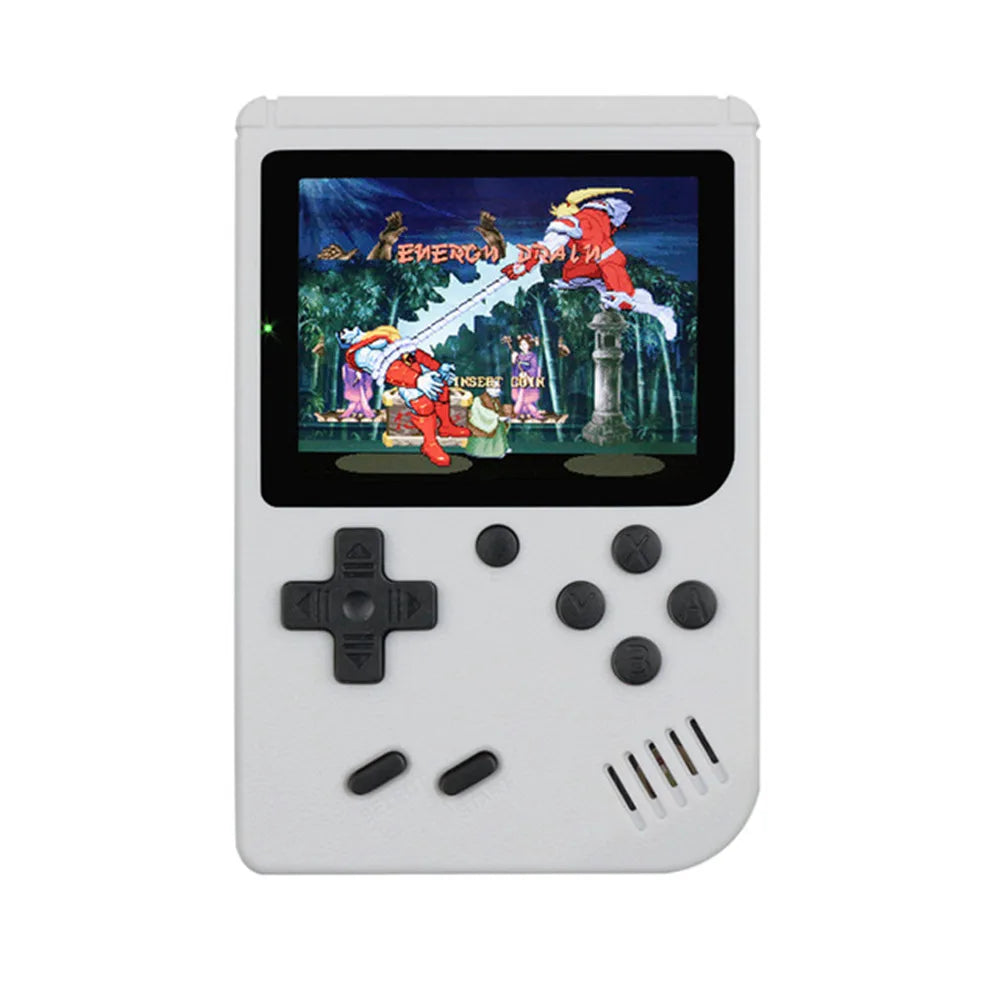 Portable Retro Handheld Game Console — 8-Bit, 3.0" Color LCD Screen
