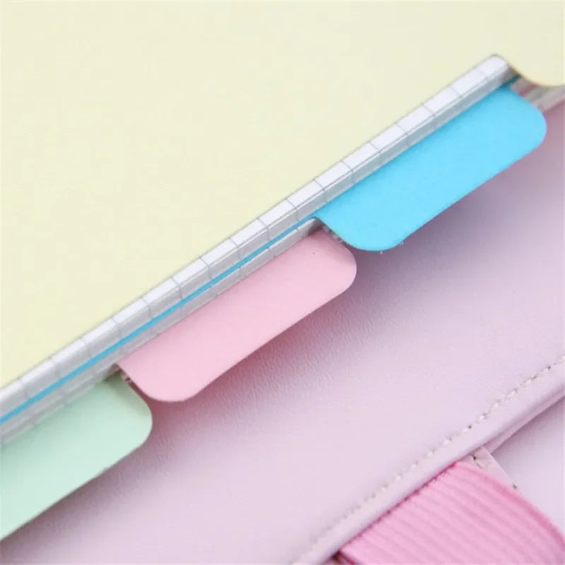 A5 A6 Binder Index Dividers, 5 Pack Loose-Leaf Tab Divider Pages for Planners, Budget Binders, and Notebooks