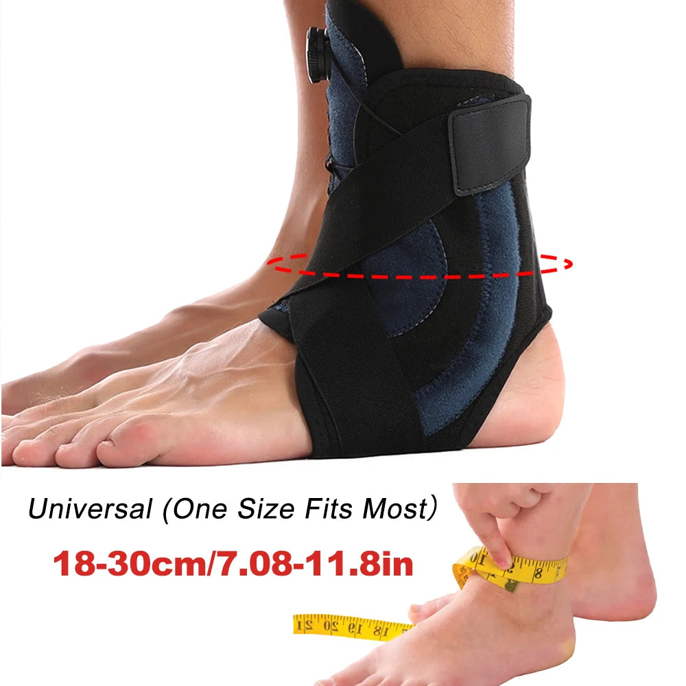 Adjustable Ankle Support Brace with Dial Tightening – Single Brace