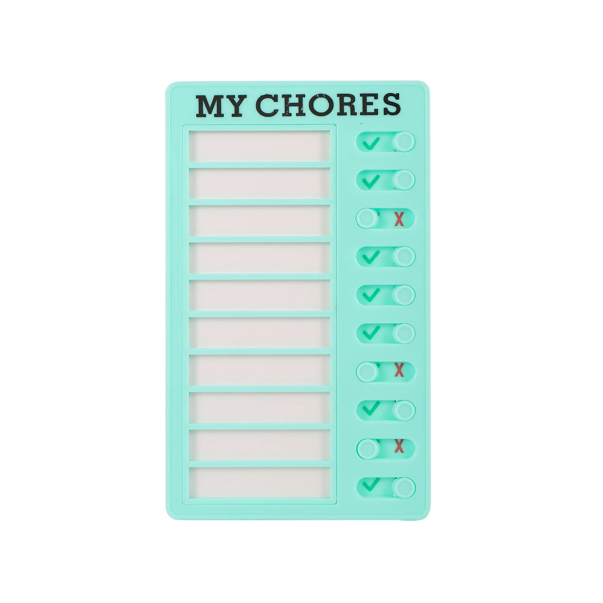 Reusable Chore Chart and Daily Checklist Board, To Do List Task Planner for Kids Responsibility, Routines and Self Discipline