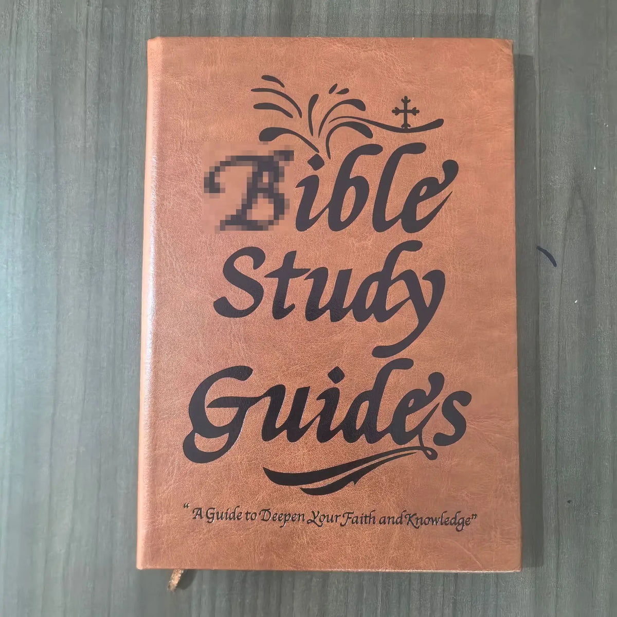 Christian Bible Study Journal with Book-by-Book Scripture Notes and Prayer Reflection Pages, Guided Devotional Workbook for Faith Growth