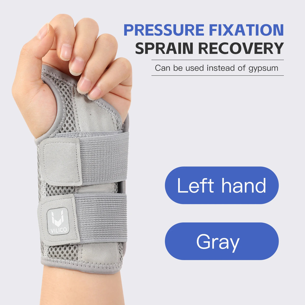 Adjustable Wrist & Thumb Support Brace — Right or Left Hand