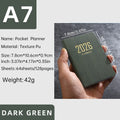 2026 A7 Mini Pocket Planner — Daily & Weekly Schedule Book