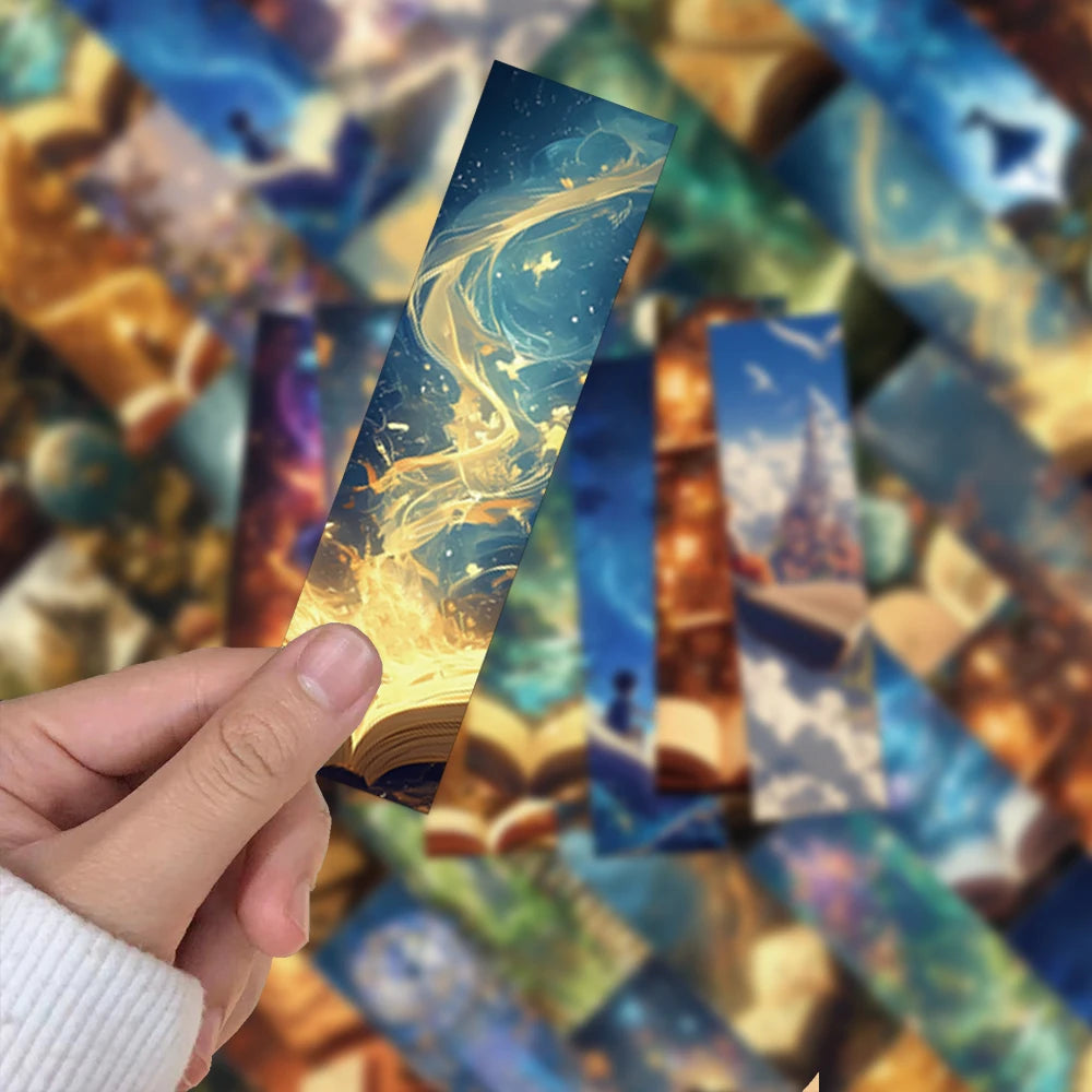 Creative Fantasy Art Bookmarks — Set of 30 or 60