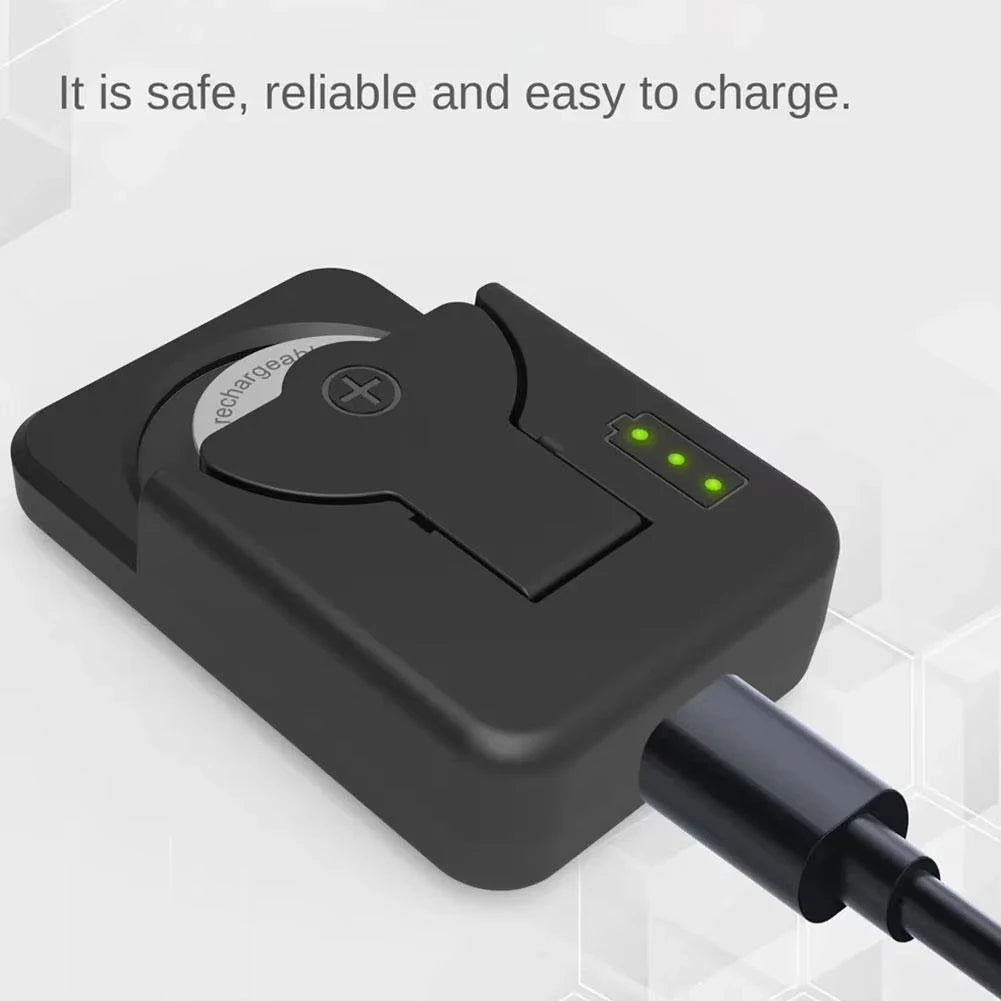 Button Cell Battery Charger for Watches, Calculators & Small Electronics — LR2016/LR2025/LR2032