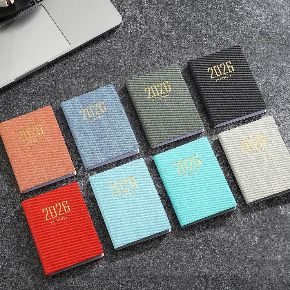 2026 A7 Mini Pocket Planner — Daily & Weekly Schedule Book