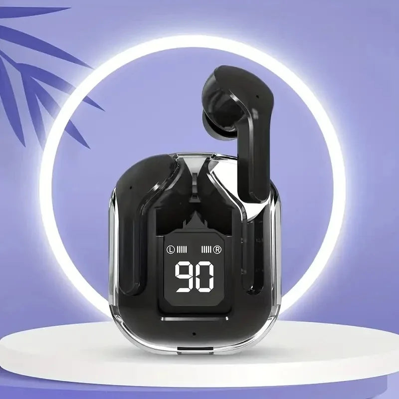 T2 TWS Wireless Bluetooth Earbuds with Transparent Design, ENC & Power Display