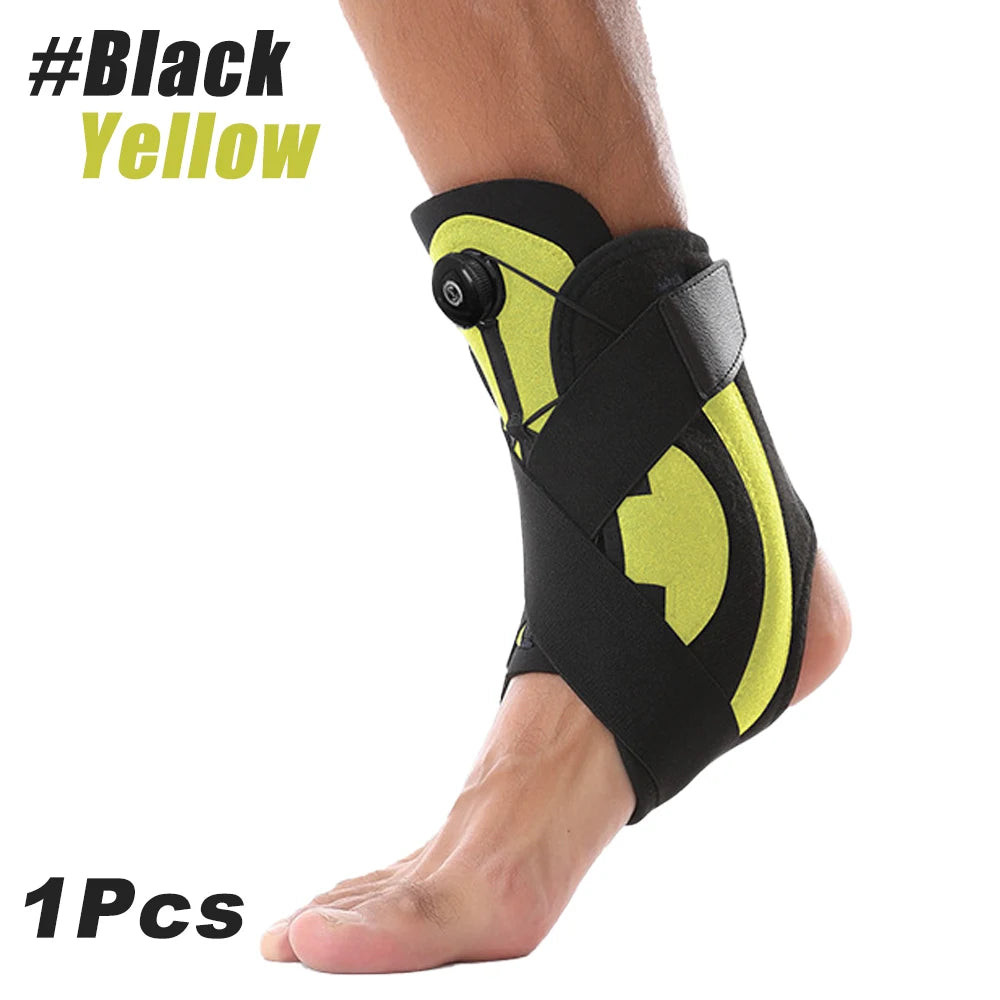 Adjustable Ankle Support Brace with Dial Tightening – Single Brace