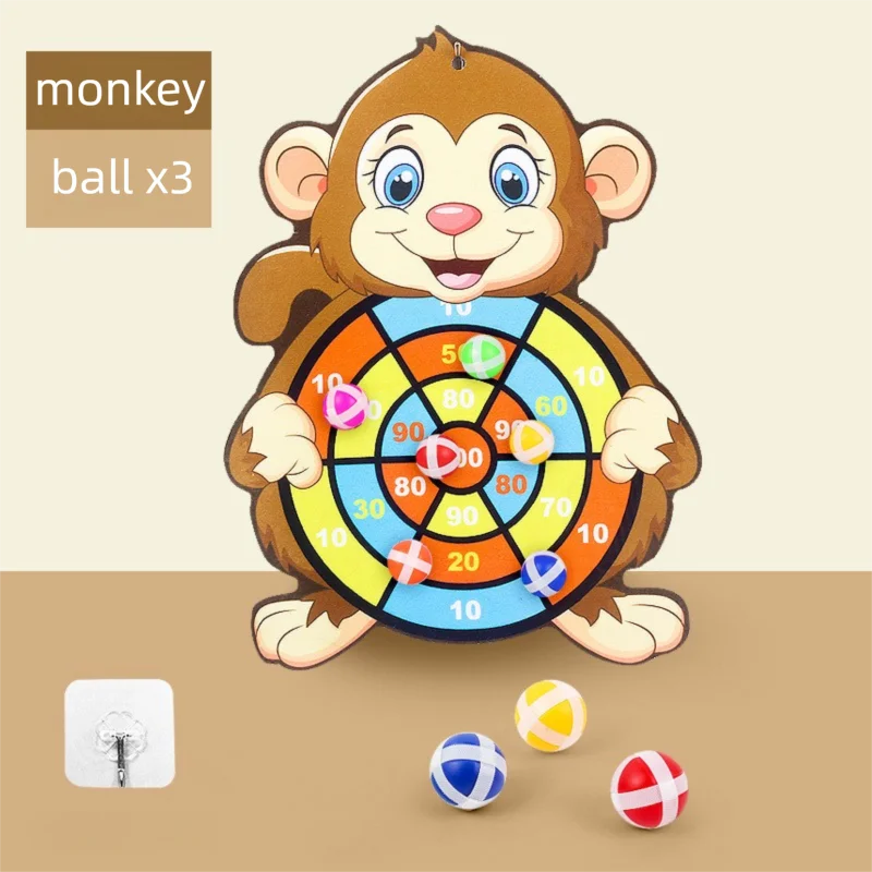 Animal Sticky Ball Target Game for Kids