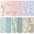 12 Piece Floral Magnetic Bookmarks Set, Cute Page Markers and Book Clips for Readers, Planners and Journals