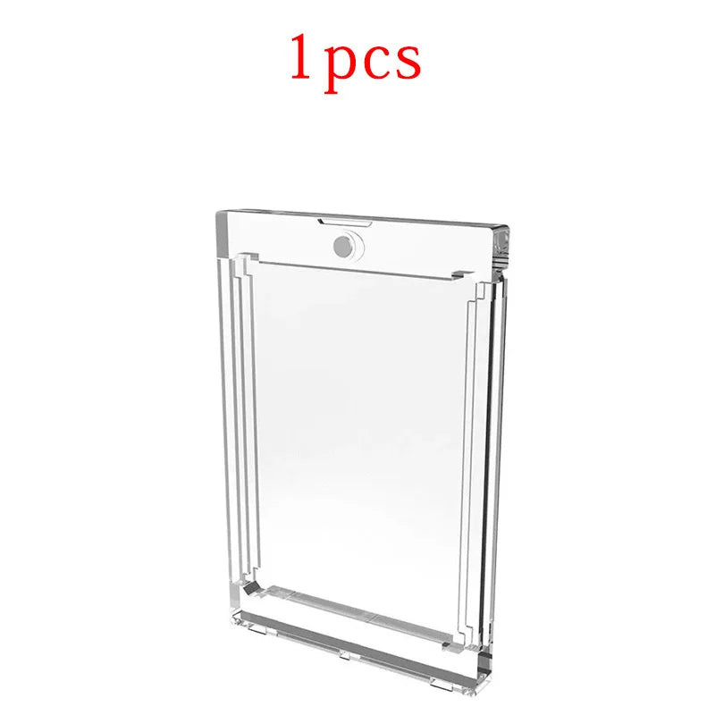 Magnetic Acrylic Trading Card Display Case with Sleeve Protector