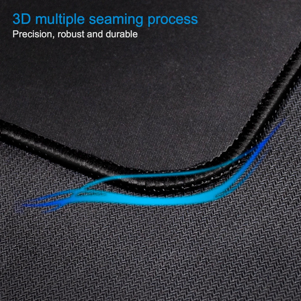 Gaming Mouse Pad with Cloth Surface & Rubber Base