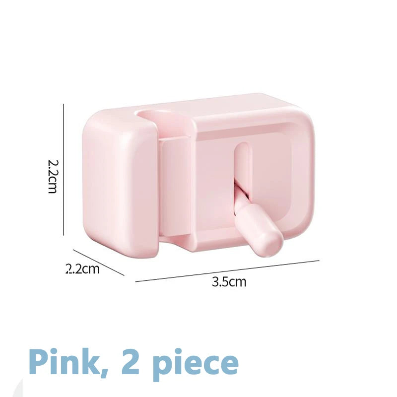 No-Drill Edge-Mounted Cord Organizer For Charging Cables And Data Wires.