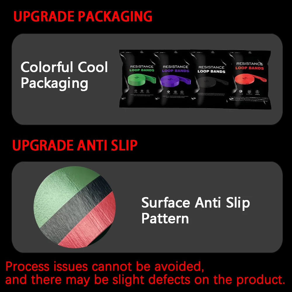 Latex Resistance Loop Bands, Single & Set Options