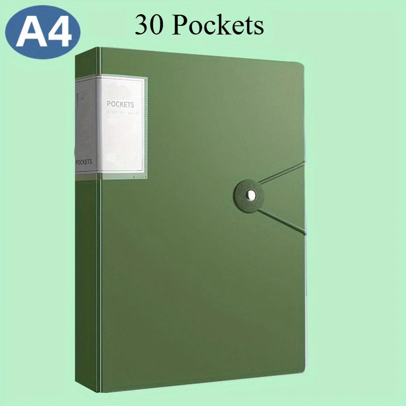 A4 Clear Pocket Presentation Folder for Documents & Certificates