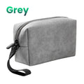 UGREEN Organizer Bag, Leather Tech Storage Case for Headphones, Cables, Chargers and Phone Accessories