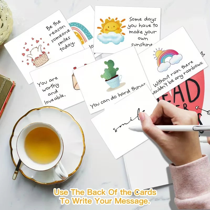 90 Positive Affirmation Cards — Inspirational Messages & Motivation