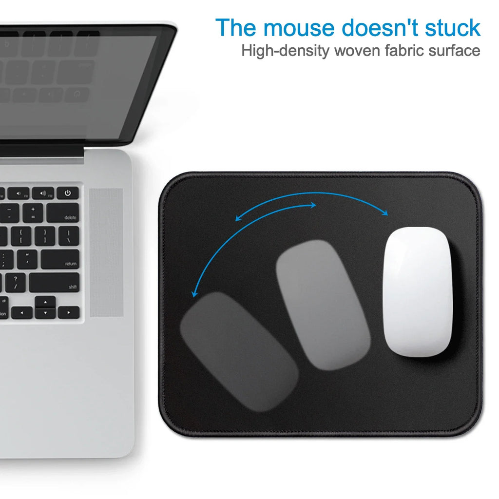 Gaming Mouse Pad with Cloth Surface & Rubber Base