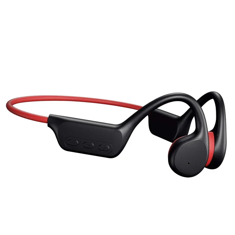 Wireless Bone Conduction Bluetooth Headphones — Open-Ear Sport Design, IPX8 Waterproof, 32GB MP3 Player