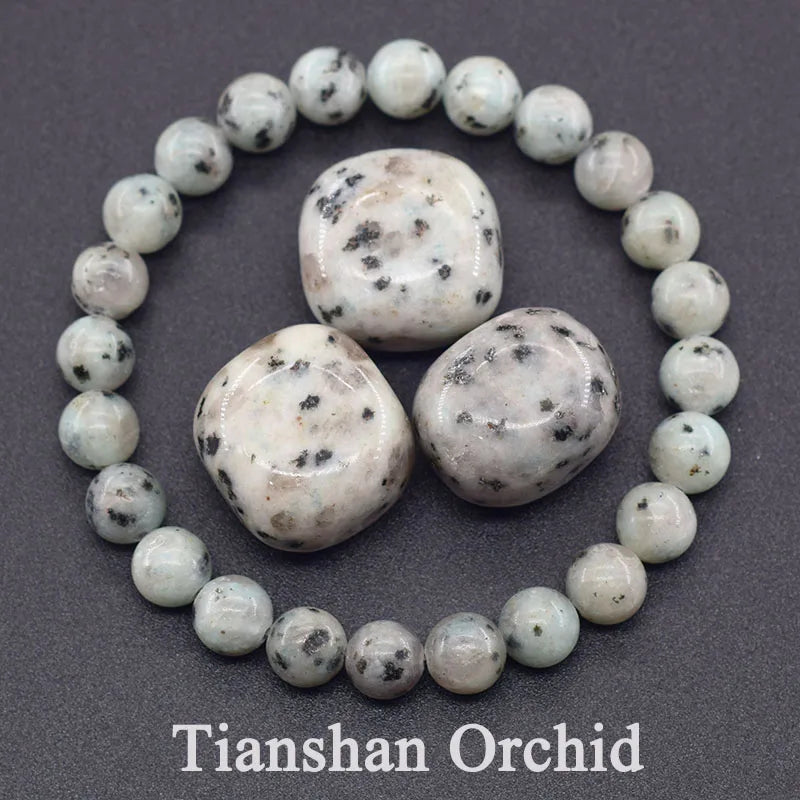 Natural Lapis Lazuli Stone Beads Bracelet — Energy Healing Jewelry