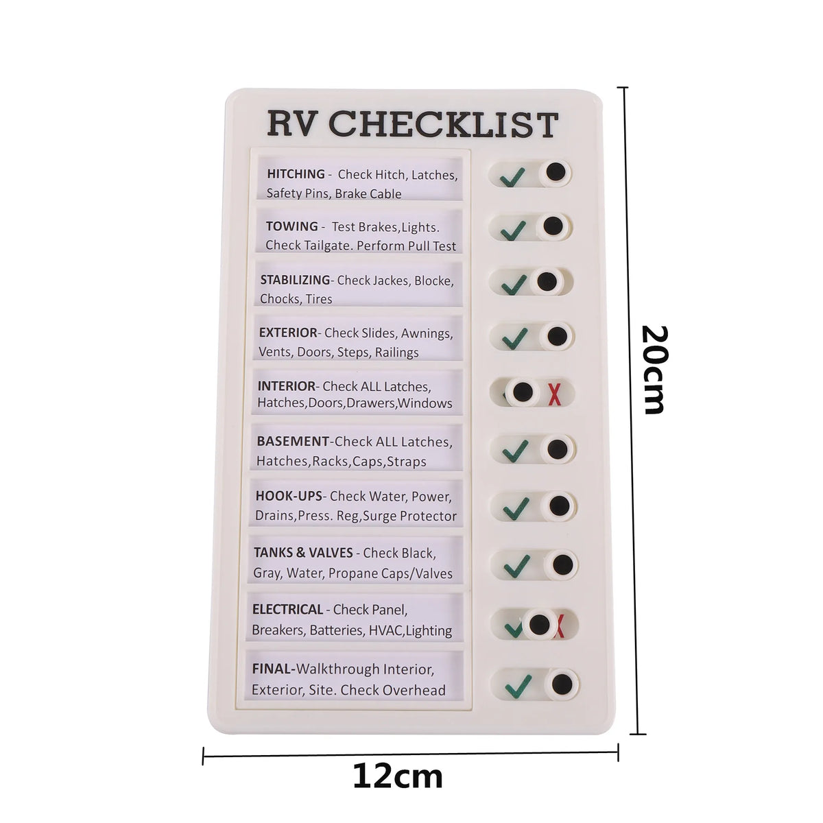 Reusable Chore Chart and Daily Checklist Board, To Do List Task Planner for Kids Responsibility, Routines and Self Discipline