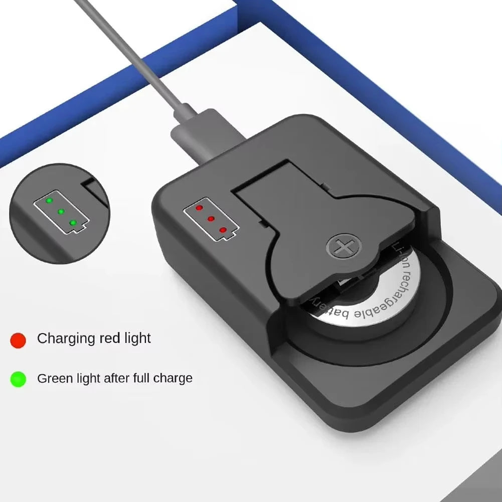 Button Cell Battery Charger for Watches, Calculators & Small Electronics — LR2016/LR2025/LR2032