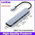USB-C Multiport Hub Adapter with 3.5mm Audio Jack