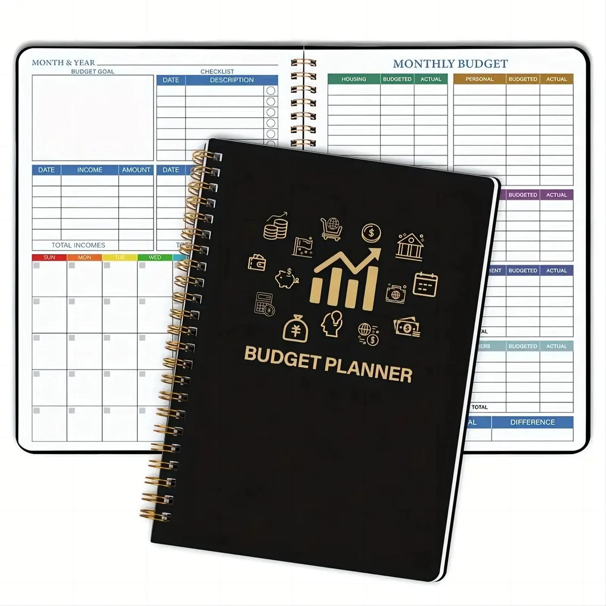 Monthly Budget Planner — Expense Tracker & Money Organizer