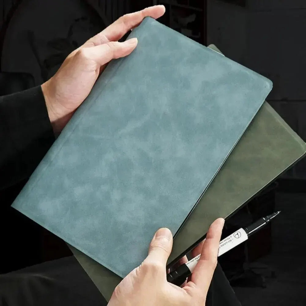 Reusable Whiteboard Notebook — Portable Weekly Planner with Pen & Erasing Cloth