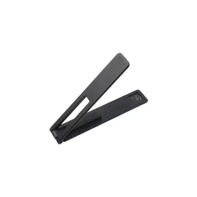 Magnetic Ultra Thin Foldable Phone Kickstand, Metal Alloy Desktop Cell Phone Holder