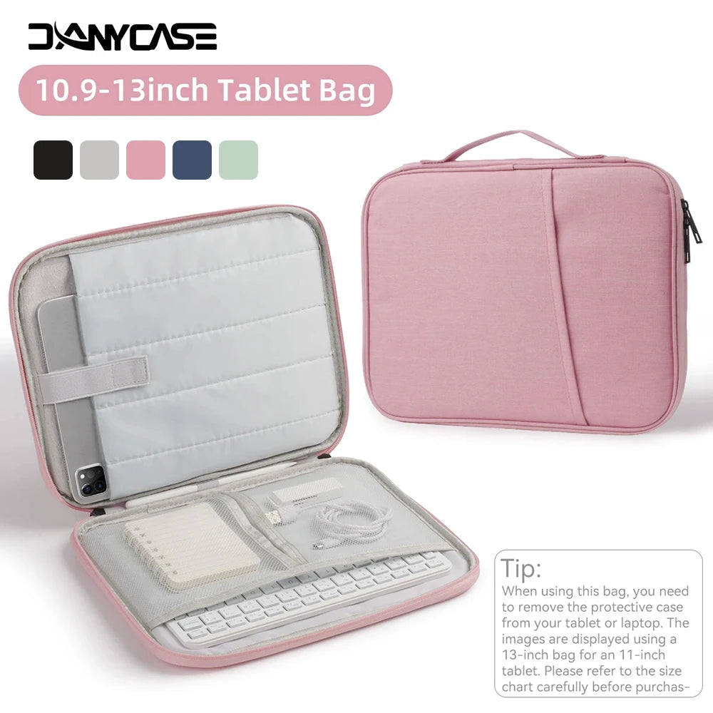 Padded Laptop & Tablet Sleeve Bag for 11-13" MacBook, iPad, Xiaomi, ASUS & HUAWEI Devices