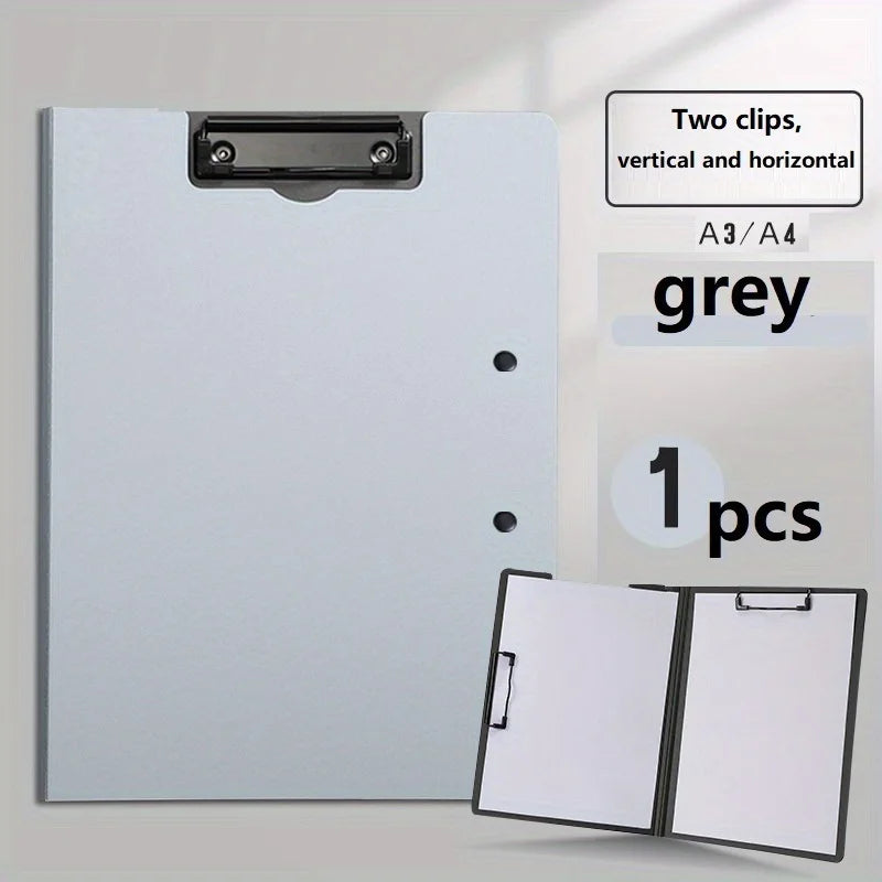 A4 Clipboard File Folder with Cover, Document Organizer for Business, School, and Office