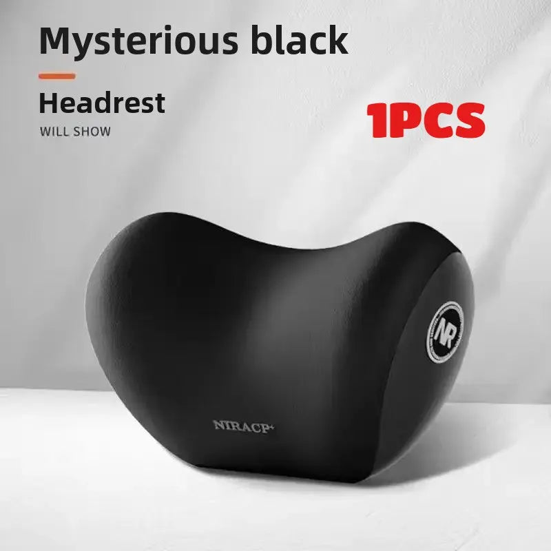 Car Headrest & Lumbar Support Pillow Set
