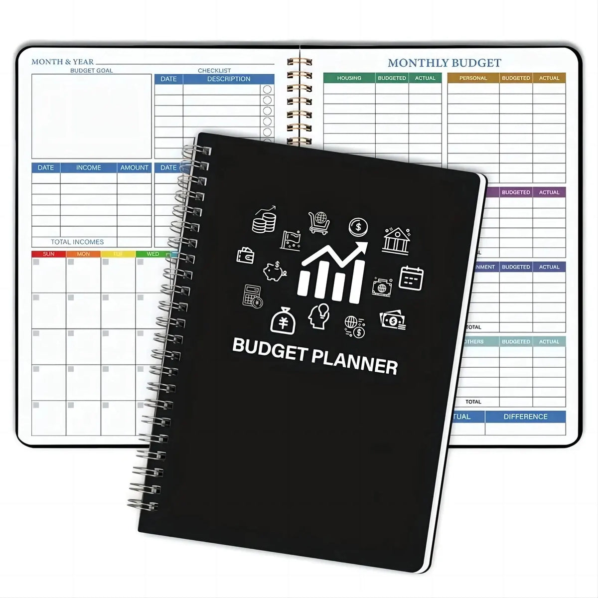 Monthly Budget Planner — Expense Tracker & Money Organizer
