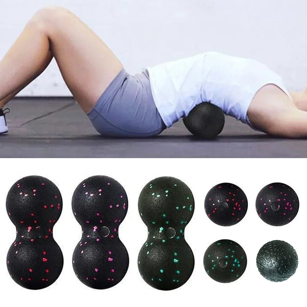 Peanut Massage Ball — Fascia & Deep-Tissue Muscle Release Tool