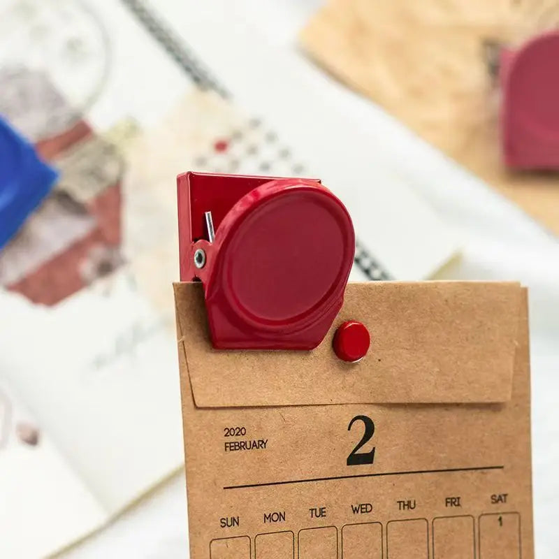 5-Piece Magnetic Clips for Office, Fridge, and File Organizing