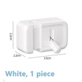 No-Drill Edge-Mounted Cord Organizer For Charging Cables And Data Wires.