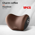 Car Headrest & Lumbar Support Pillow Set