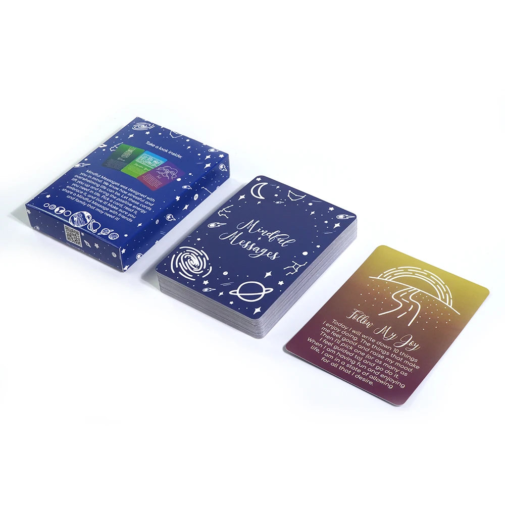 Mindful Messages Affirmation Cards — Daily Inspiration & Self-Care Deck