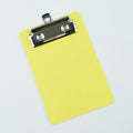 Mini Plastic Clipboard with Hanging Hole for Notes, Memos and Receipts for Home, Office and School