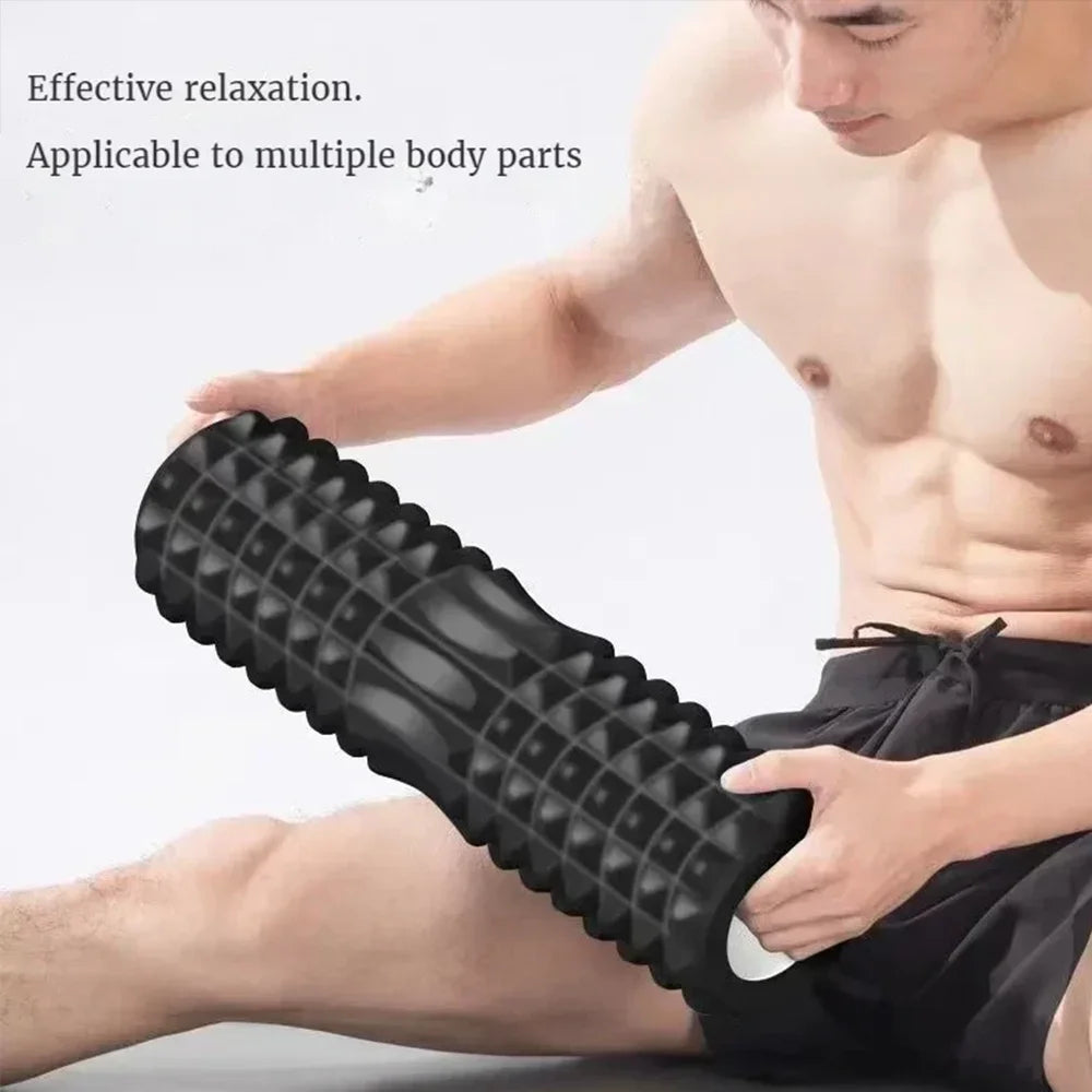 Hollow-Core Textured Foam Roller, 30 & 45 cm