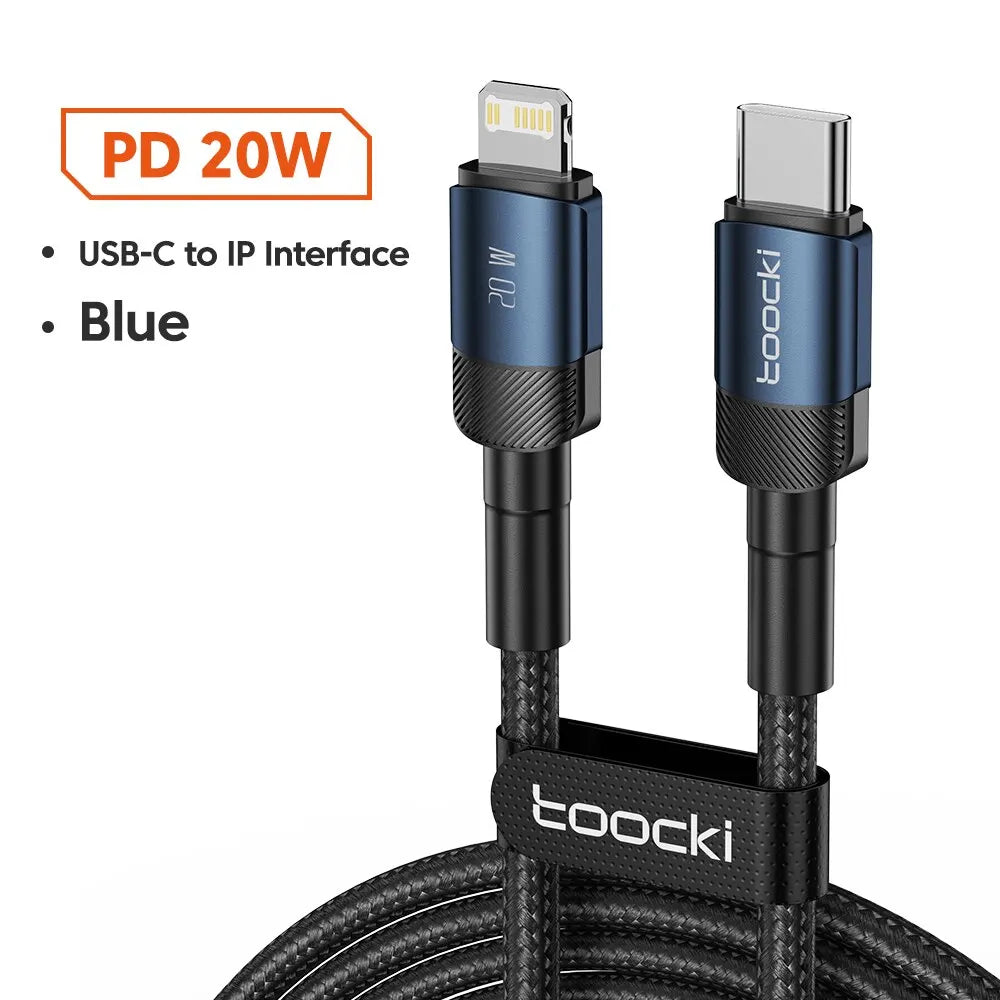 100W USB-A to USB-C Fast-Charging Cable — Data & Charging Cord for USB-C Devices