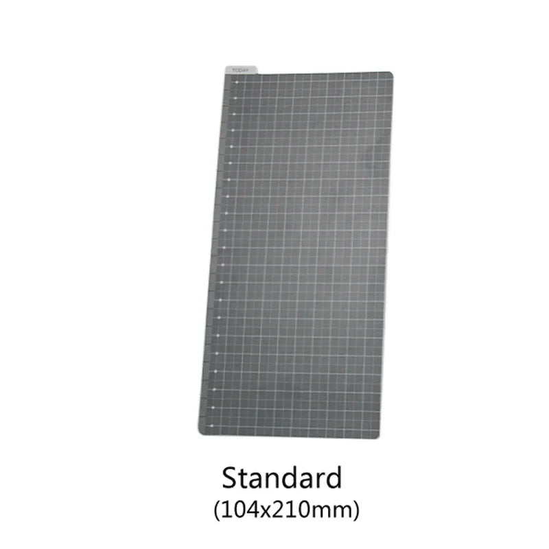 A5 A6 Writing Mat Board with Ruler, Hard Planner Divider Insert for Notebooks, Journals and Binders