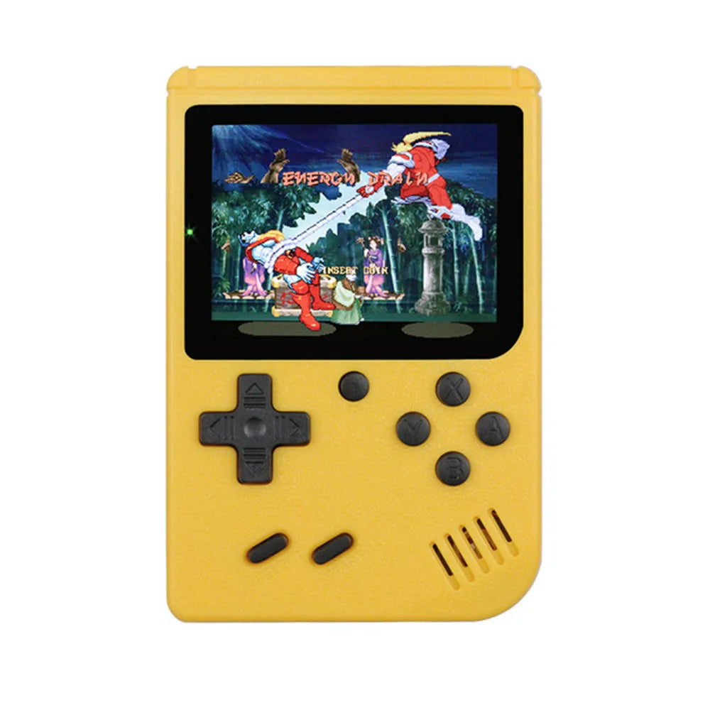 Portable Retro Handheld Game Console — 8-Bit, 3.0" Color LCD Screen