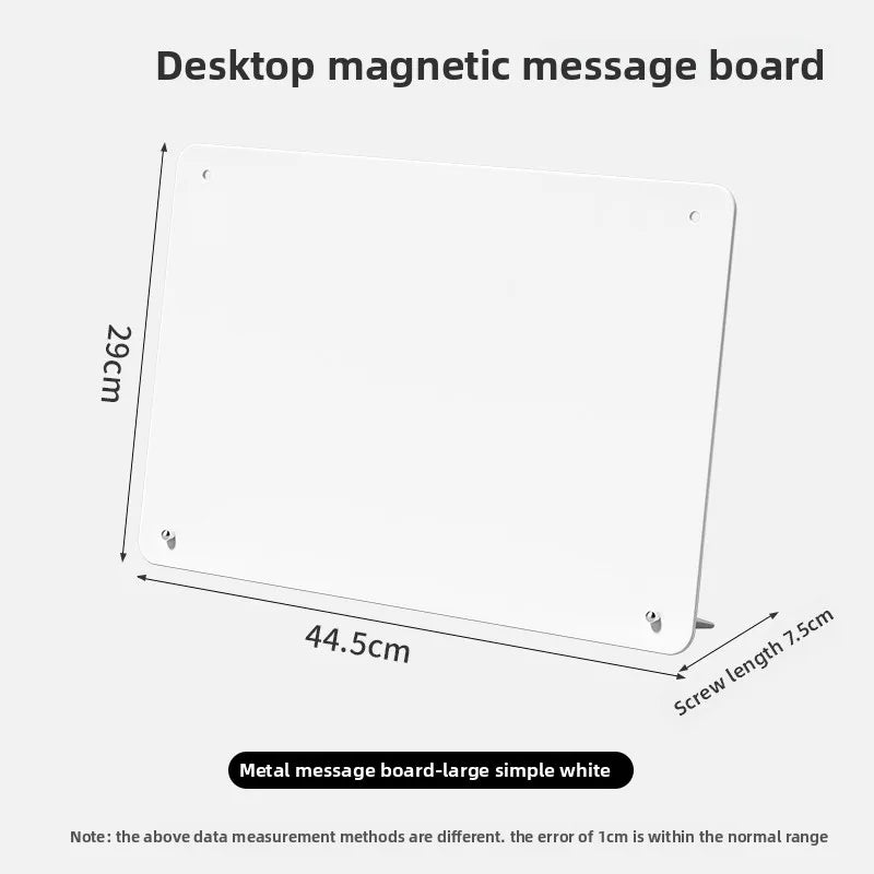 Reusable Memo & Planning Board in Black or White