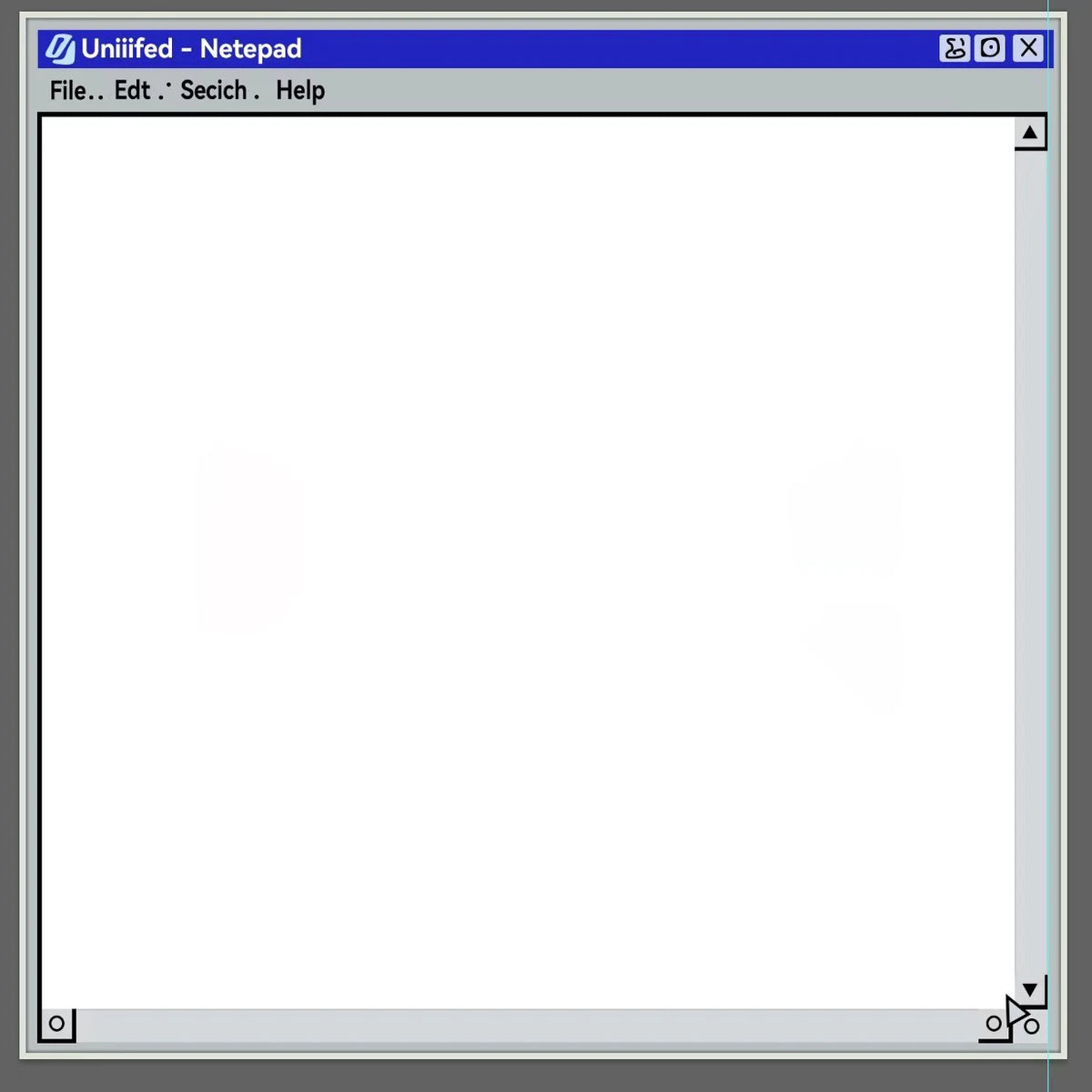 50 Page Retro Computer Window Notepad, Cute Aesthetic Desk Memo Pad for Notes, To Do Lists and Office Supplies