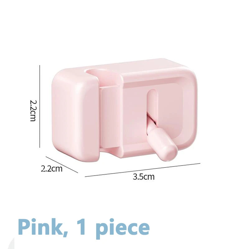 No-Drill Edge-Mounted Cord Organizer For Charging Cables And Data Wires.