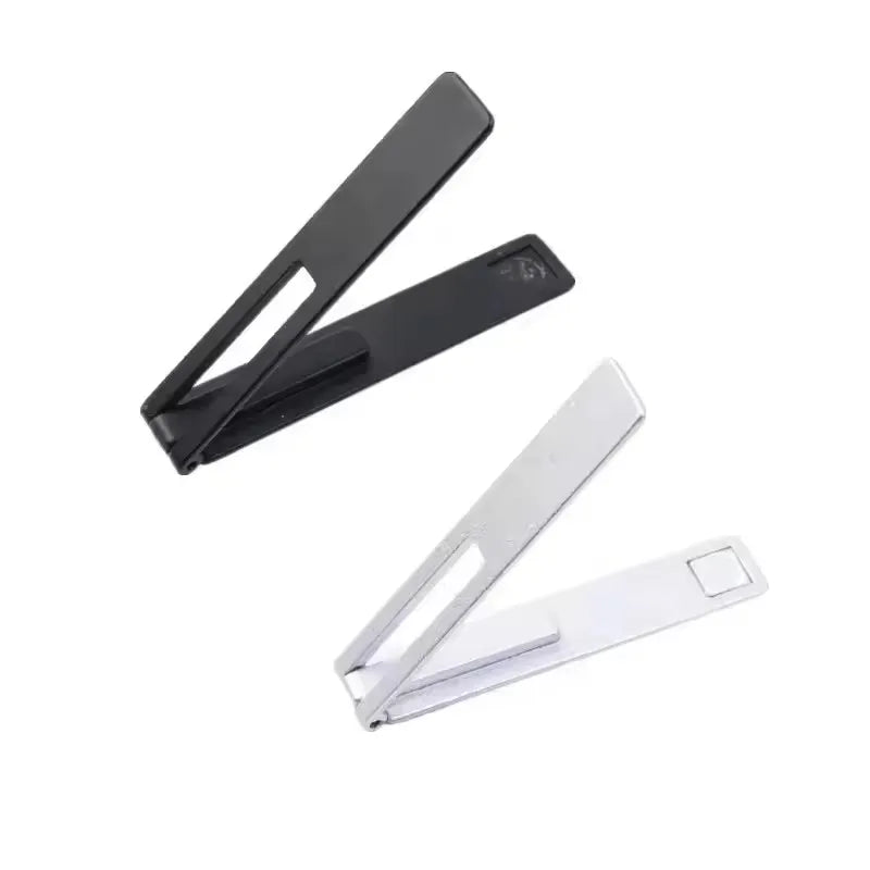 Magnetic Ultra Thin Foldable Phone Kickstand, Metal Alloy Desktop Cell Phone Holder