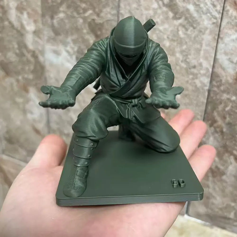 Ninja Pen Holder Desk Organizer, 3D Printed Creative Desktop Decoration and Office Gift