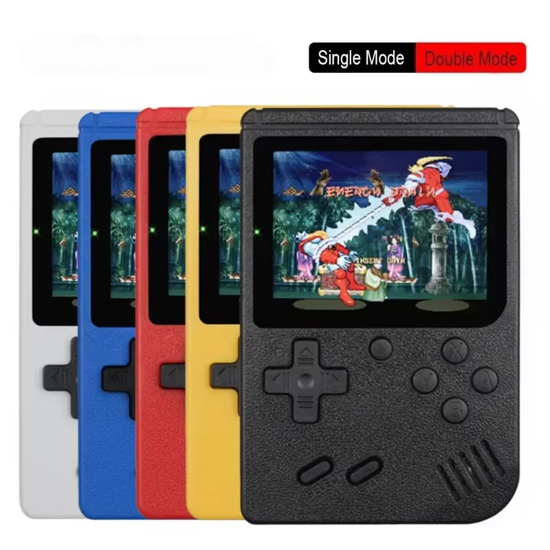 Portable Retro Handheld Game Console — 8-Bit, 3.0" Color LCD Screen